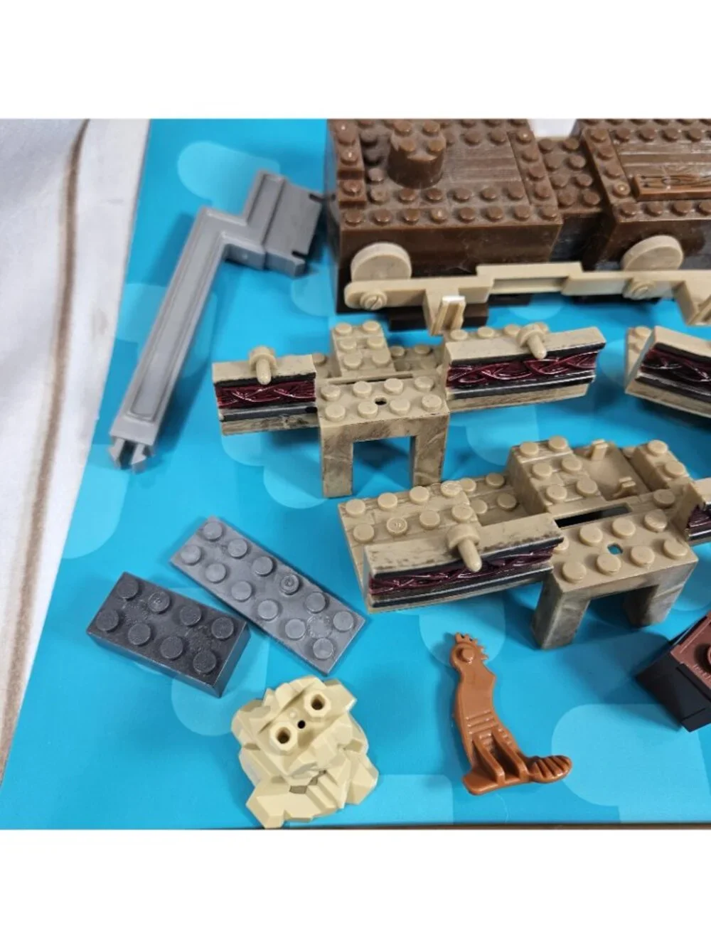 Mega Bloks Legends King Arthur Attack Action Warship 96120 Parts Replacements